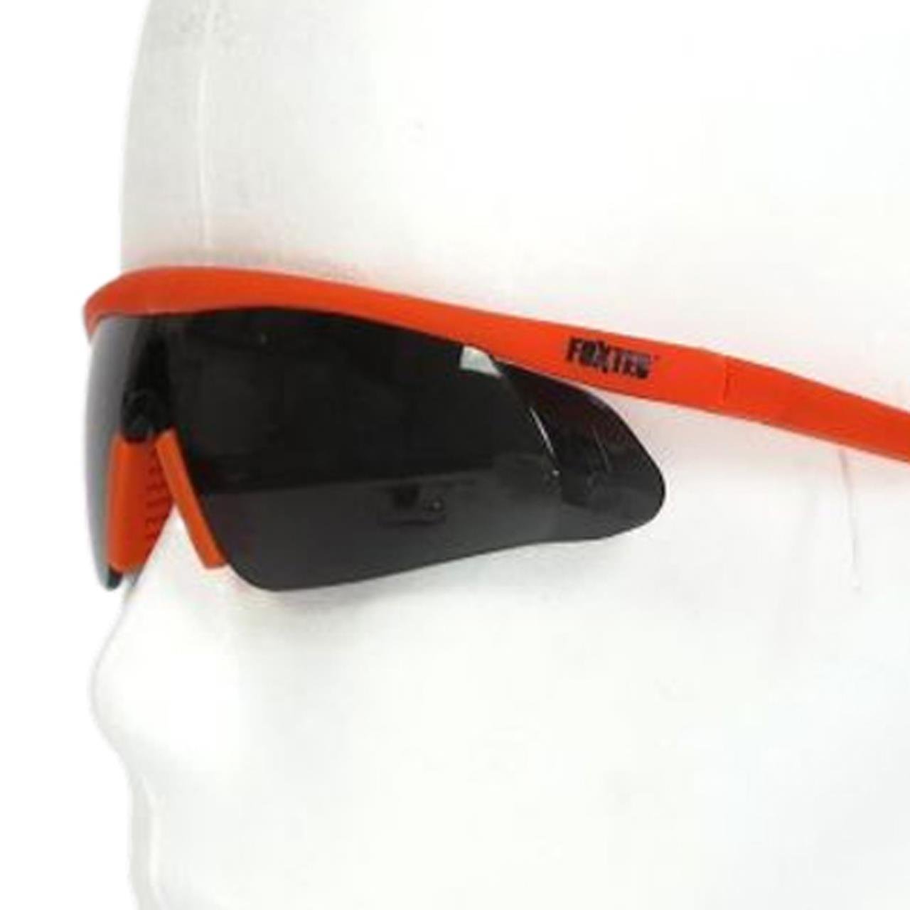 FUXTEC B533-G Sicherheitsbrille getönt  mit Logo