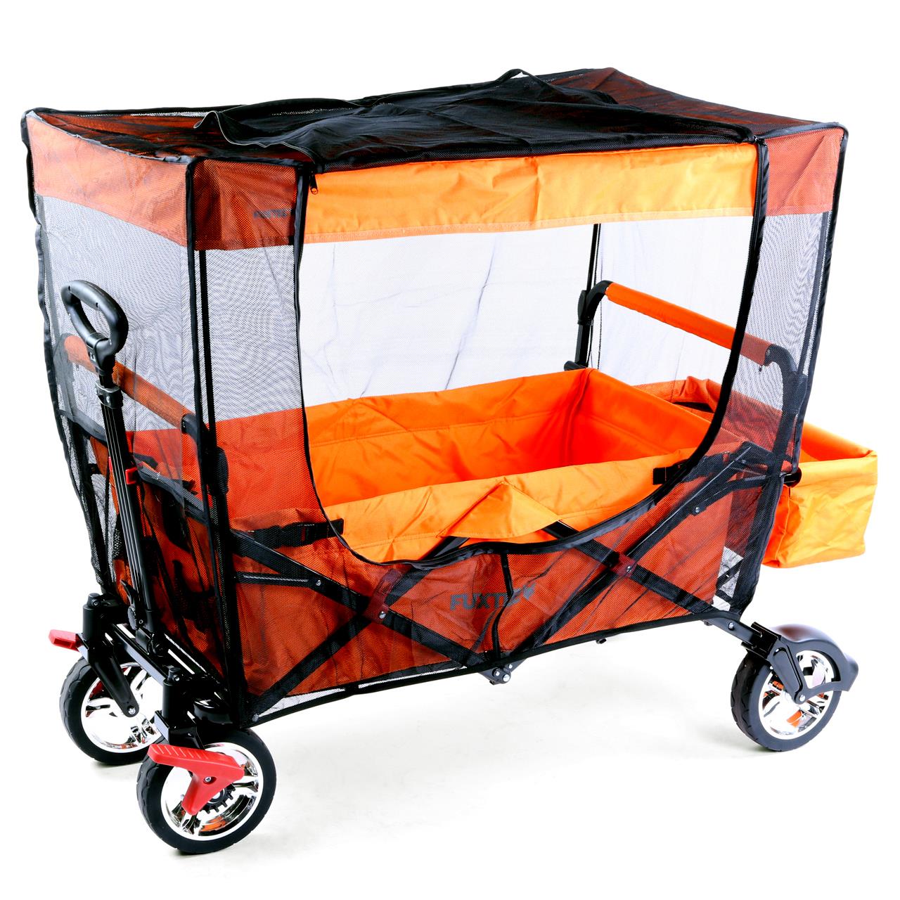 FUXTEC - Protection solaire - moustiquaire chariot de transport Super Cruiser