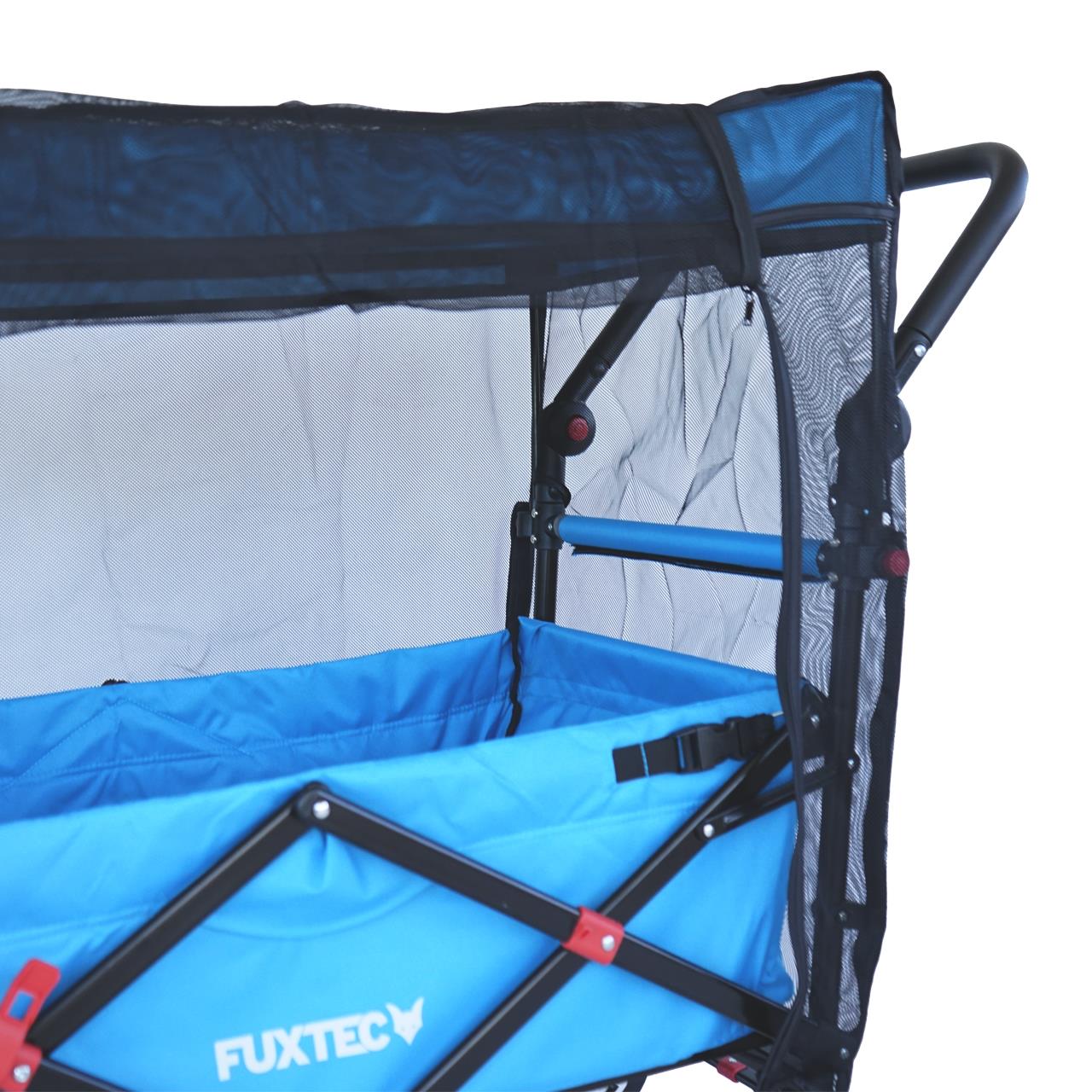 FUXTEC - Protection solaire / moustiquaire - chariot de transport Easy Cruiser