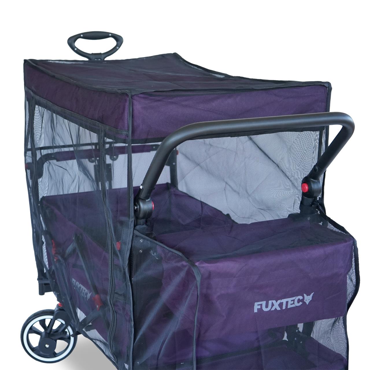 FUXTEC - Protection solaire / moustiquaire chariot de transport Smart et Premium Cruiser