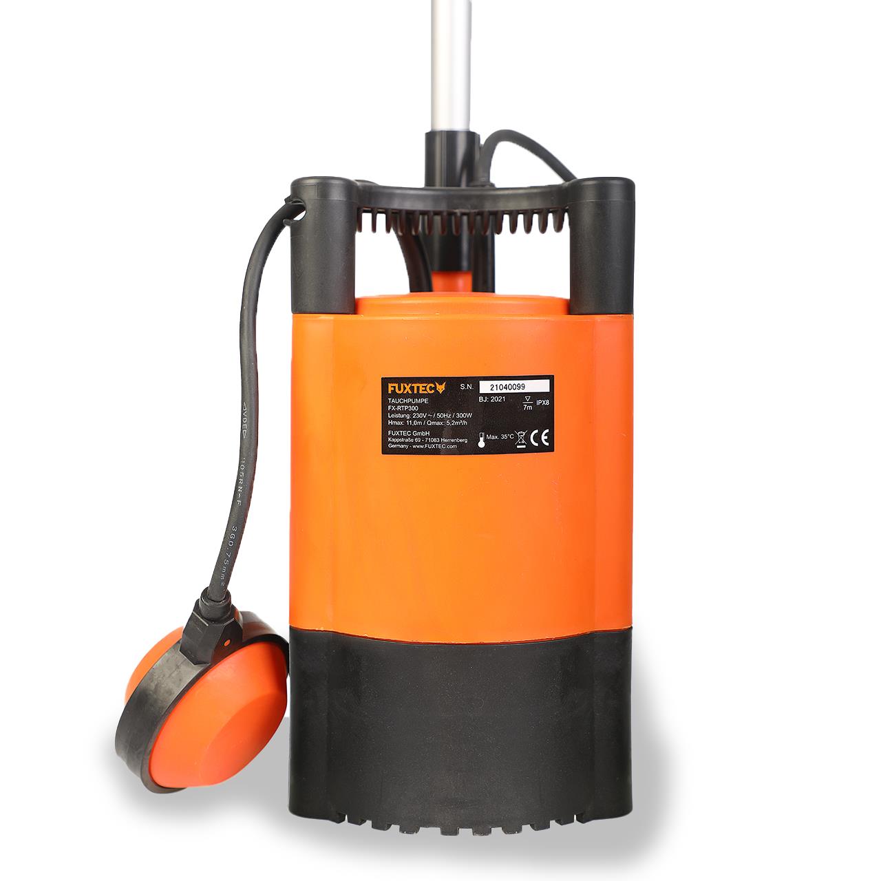 Pompe à eau de pluie 350W FUXTEC FX-RTP350