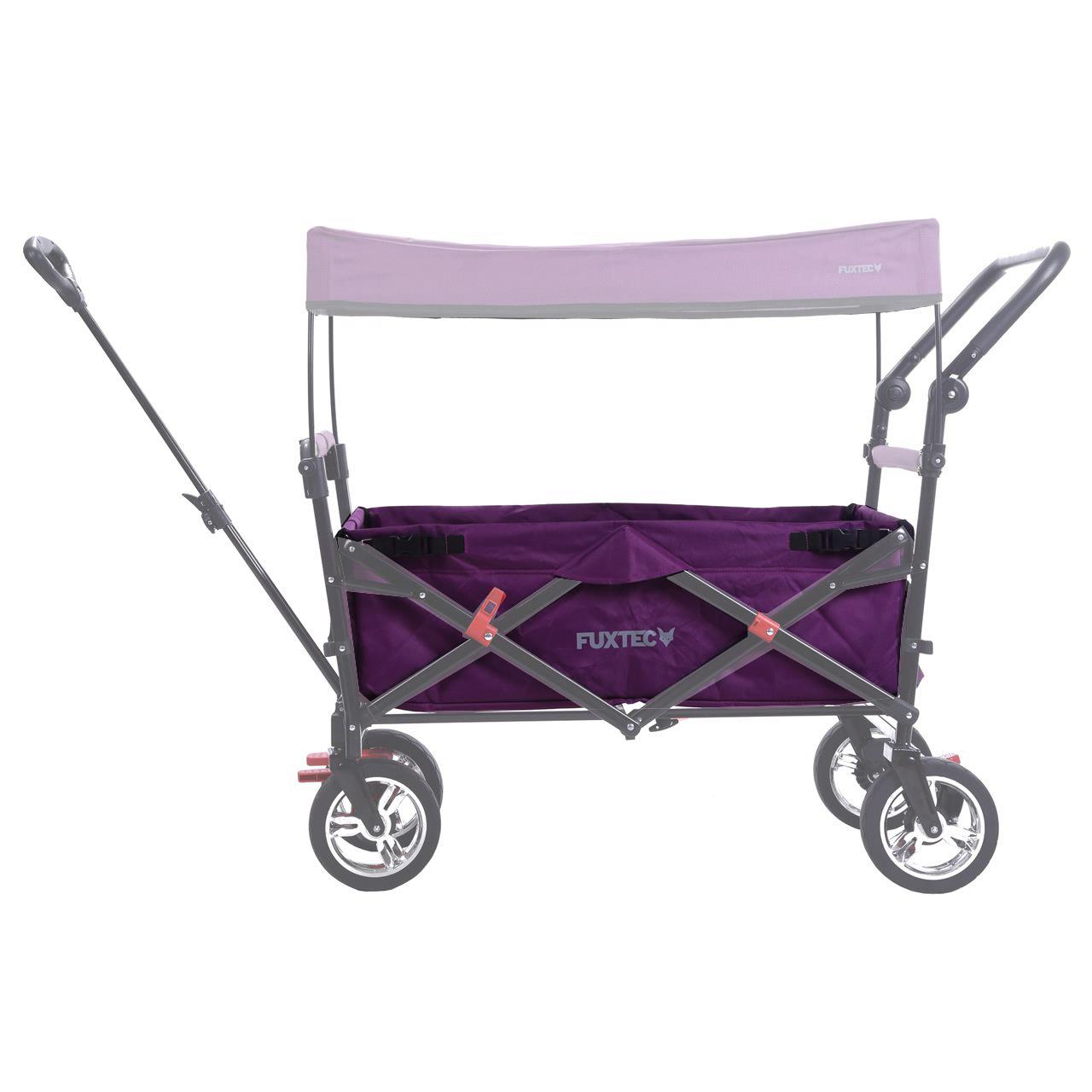 FUXTEC - Tissu d'habitacle chariot de transport pliable Easy Cruiser en violet