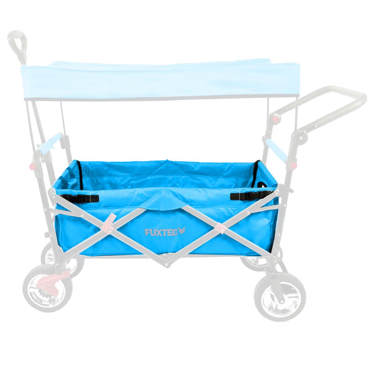 FUXTEC - Tissu d'habitacle chariot de transport pliable FX-Easy Cruiser en turquoise